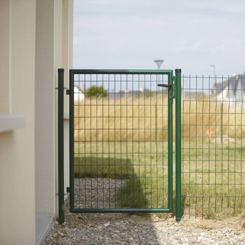 Dirickx - Portillon grillagé Eco l.100 x H.100 cm, vert DIRICKX