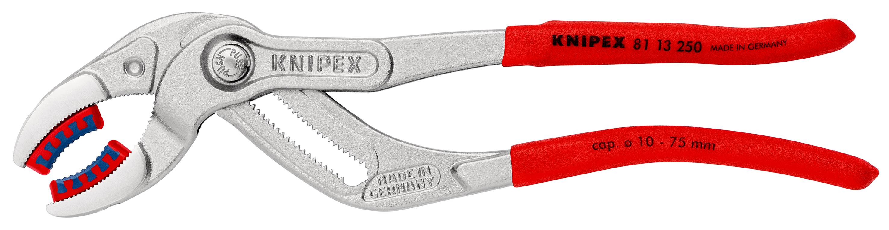 Knipex - Pince pour siphons et connecteurs - KNIPEX - 250 mm - 81 13 250 - Image 1