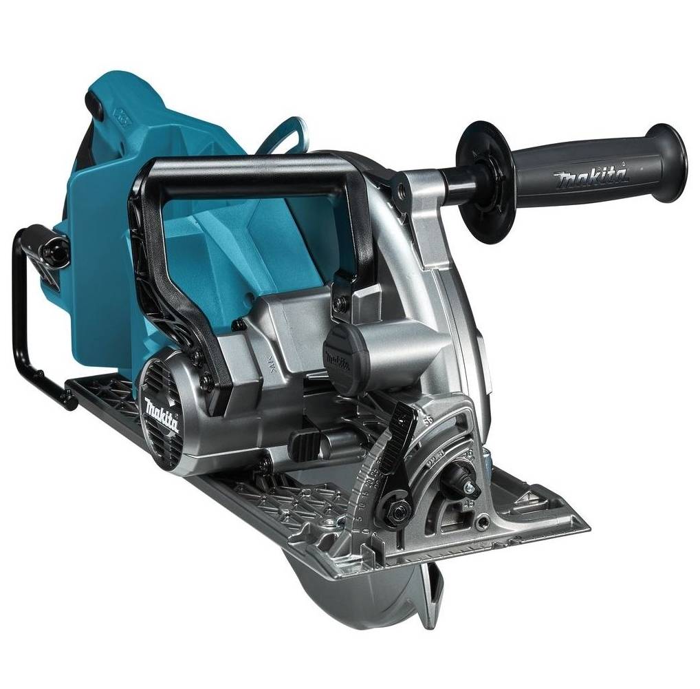 Makita - Scie circulaire sans fil 40V XGT à poignée arrière 260 mm - MAKITA - avec 1 batterie 40V 5Ah - chargeur - RS002GT101 - Image 5