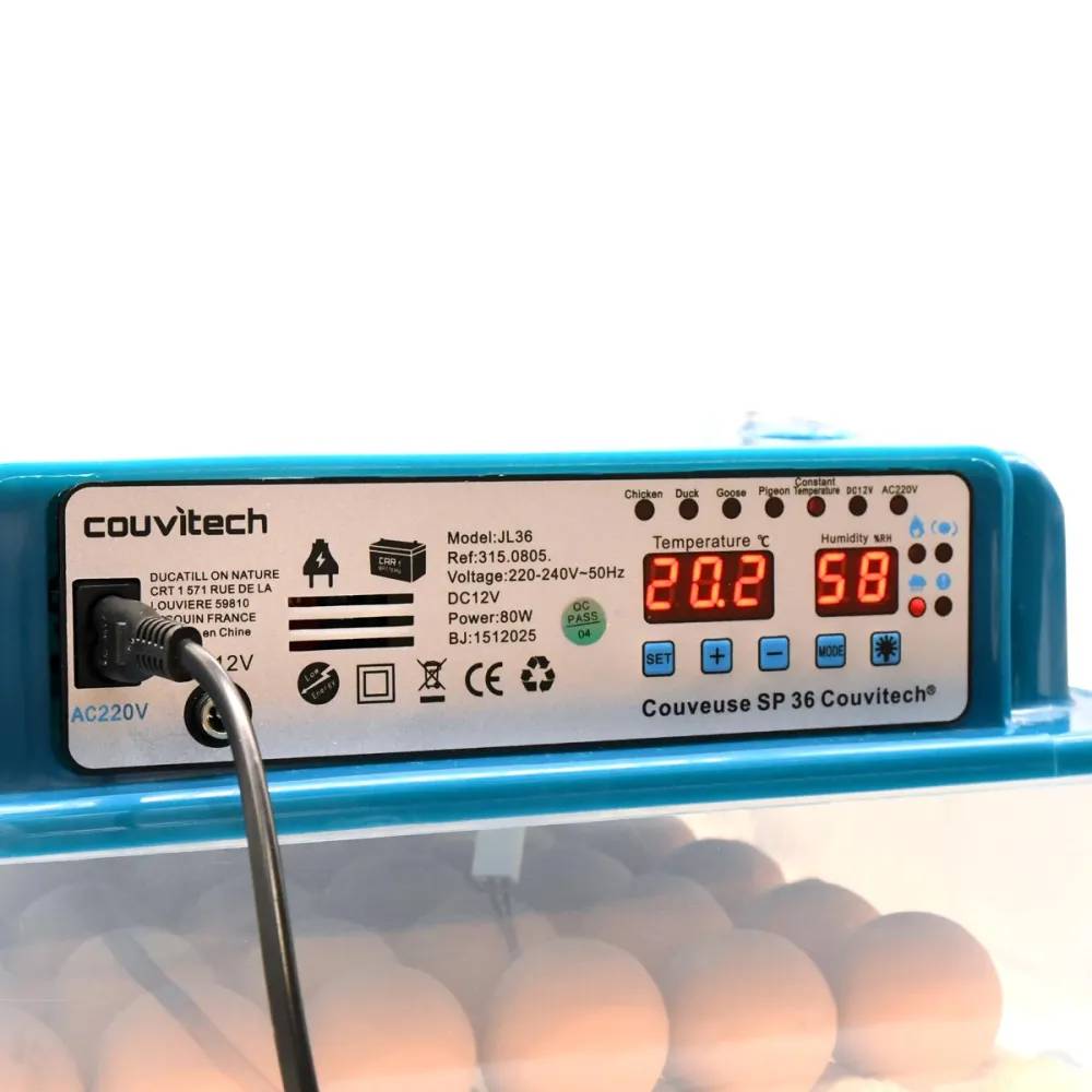 Couveuse Automatique SP Couvitech® 36 Œufs Couvitech - Image 6