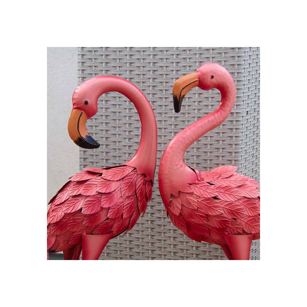 Aubry Gaspard - Flamant rose en métal laqué mat (Modèle aléatoire) - Image 4