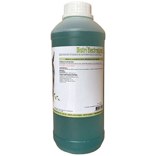 Distri'Electrolytes L - Electrolytes liquides cheval - 1L - Distri’Horse33 - Image 1