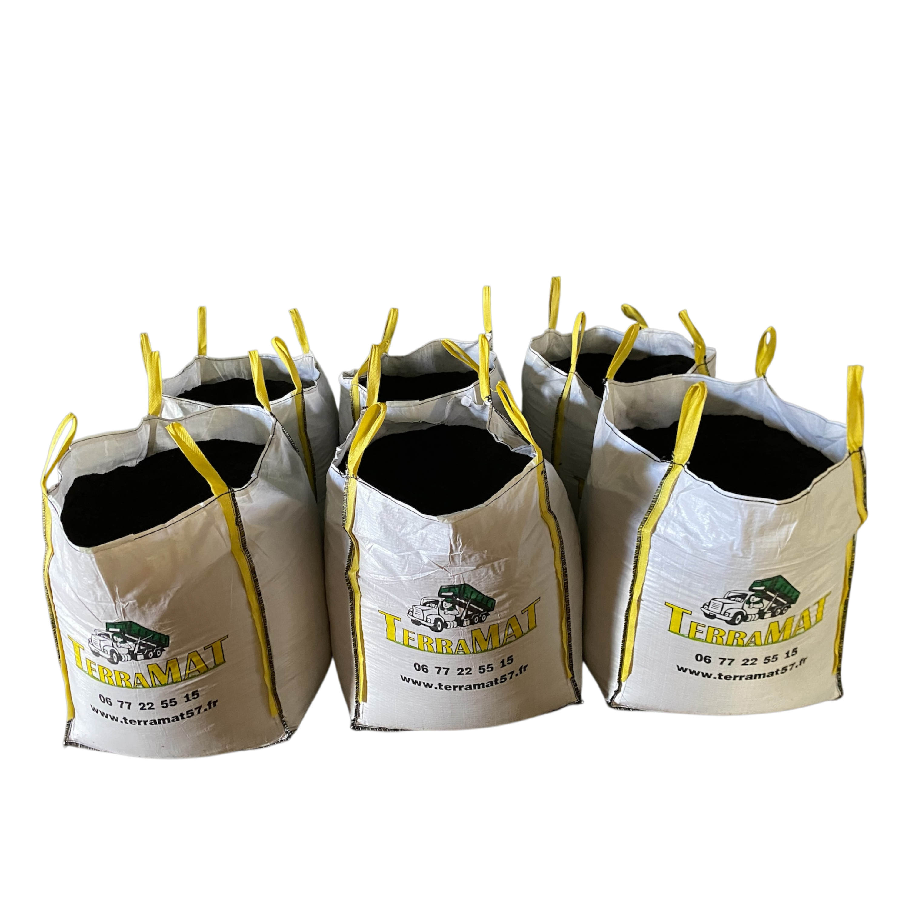 Sans Marque - Bigbag 1 m³ – Terre végétale 0/10 & compost 30 % certifié – Sans cailloux, prête à l’emploi - Image 3