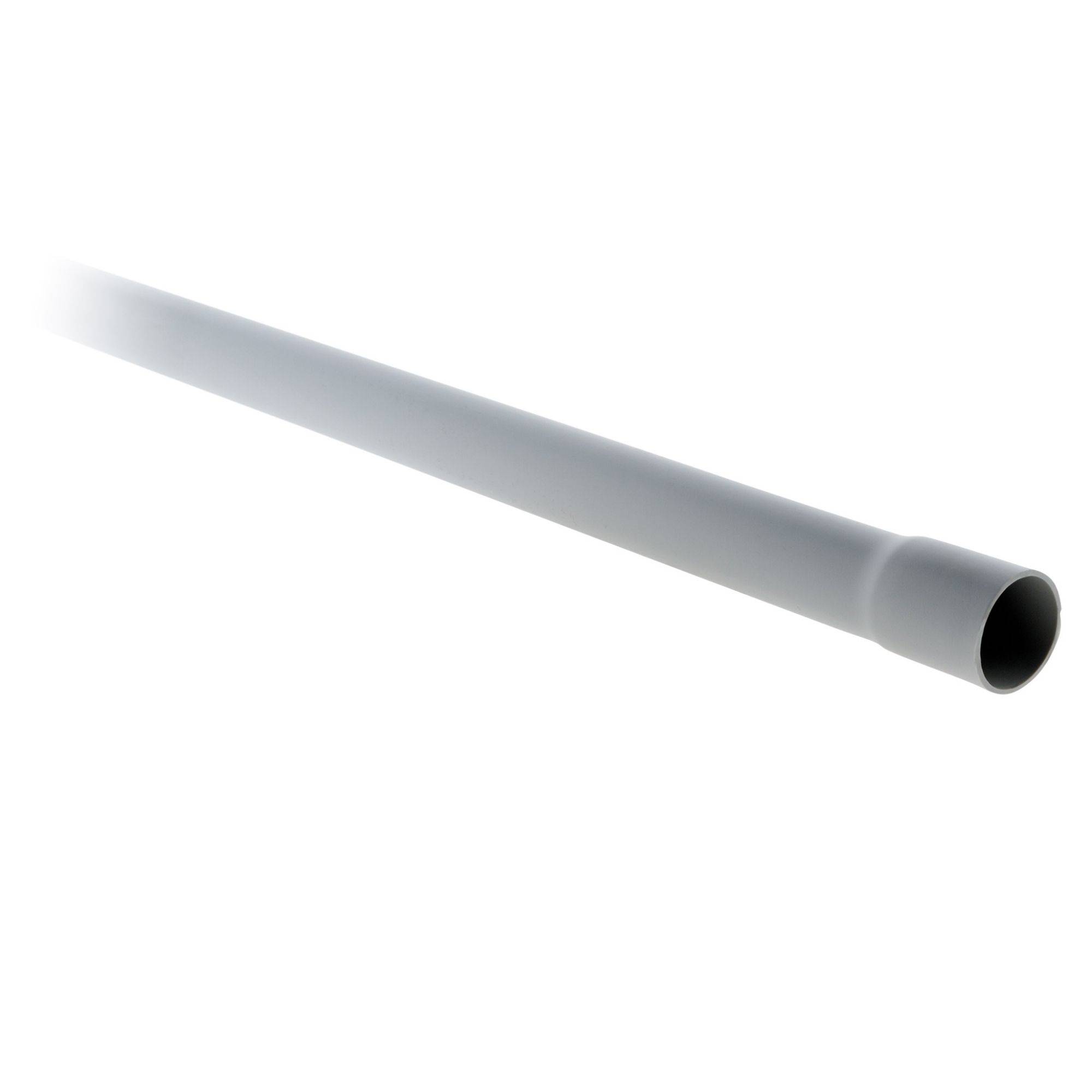 Zenitech - Tube IRL Tulipé Ø16 Longueur 2m Gris