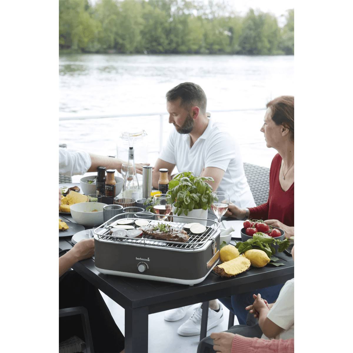 Barbecook - E-Carlo gril de table électrique Barbecook Midnight Grey - Image 5