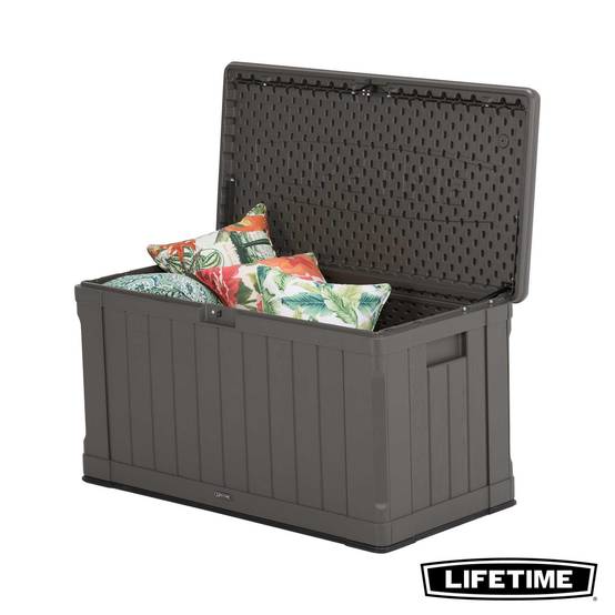 Lifetime - Coffre de rangement d'exterieur résine verrouillable 439L LIFETIME #60089 - Image 2