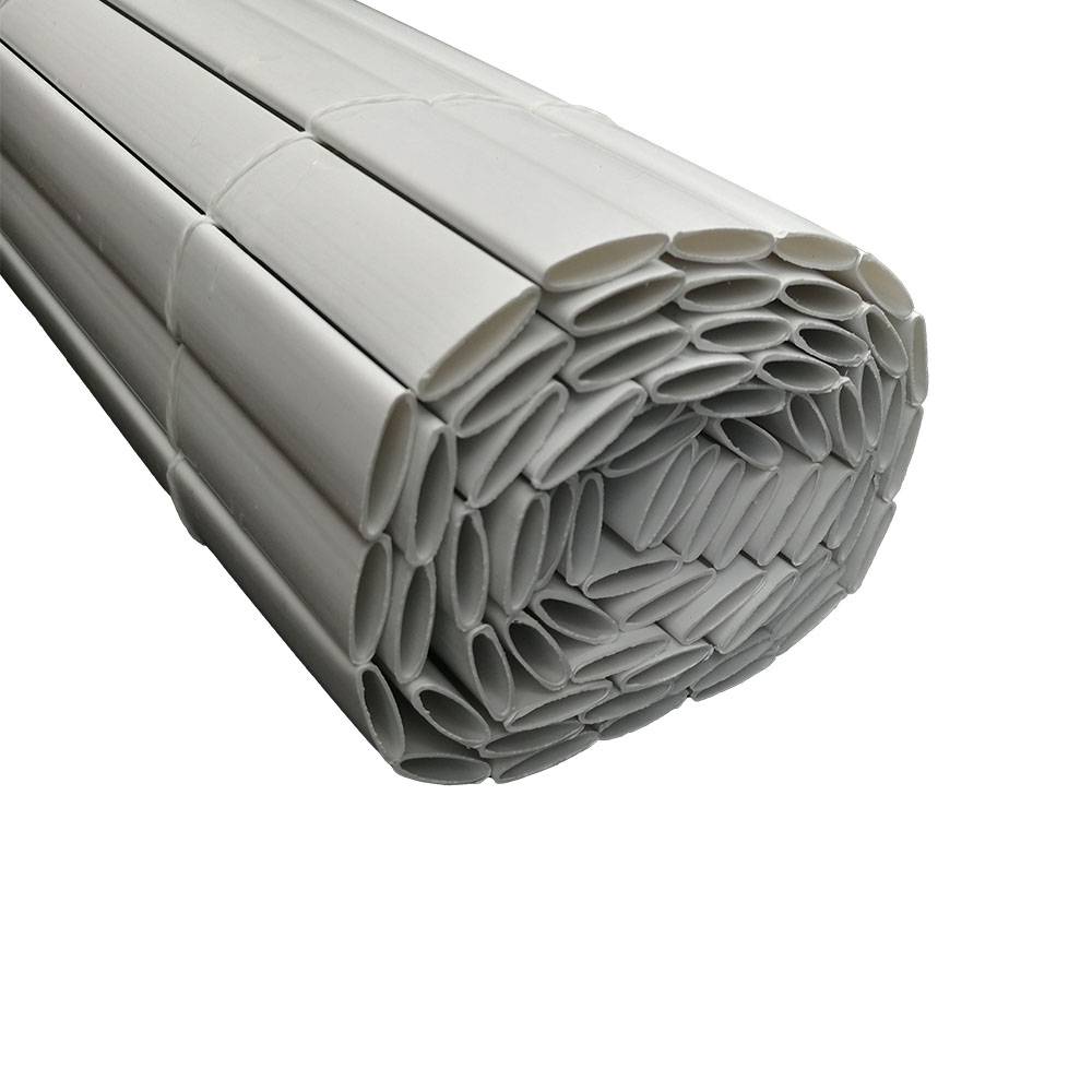 Sans Marque - Canisse double face PVC 1 x 1 m Unité Blanc - Image 1
