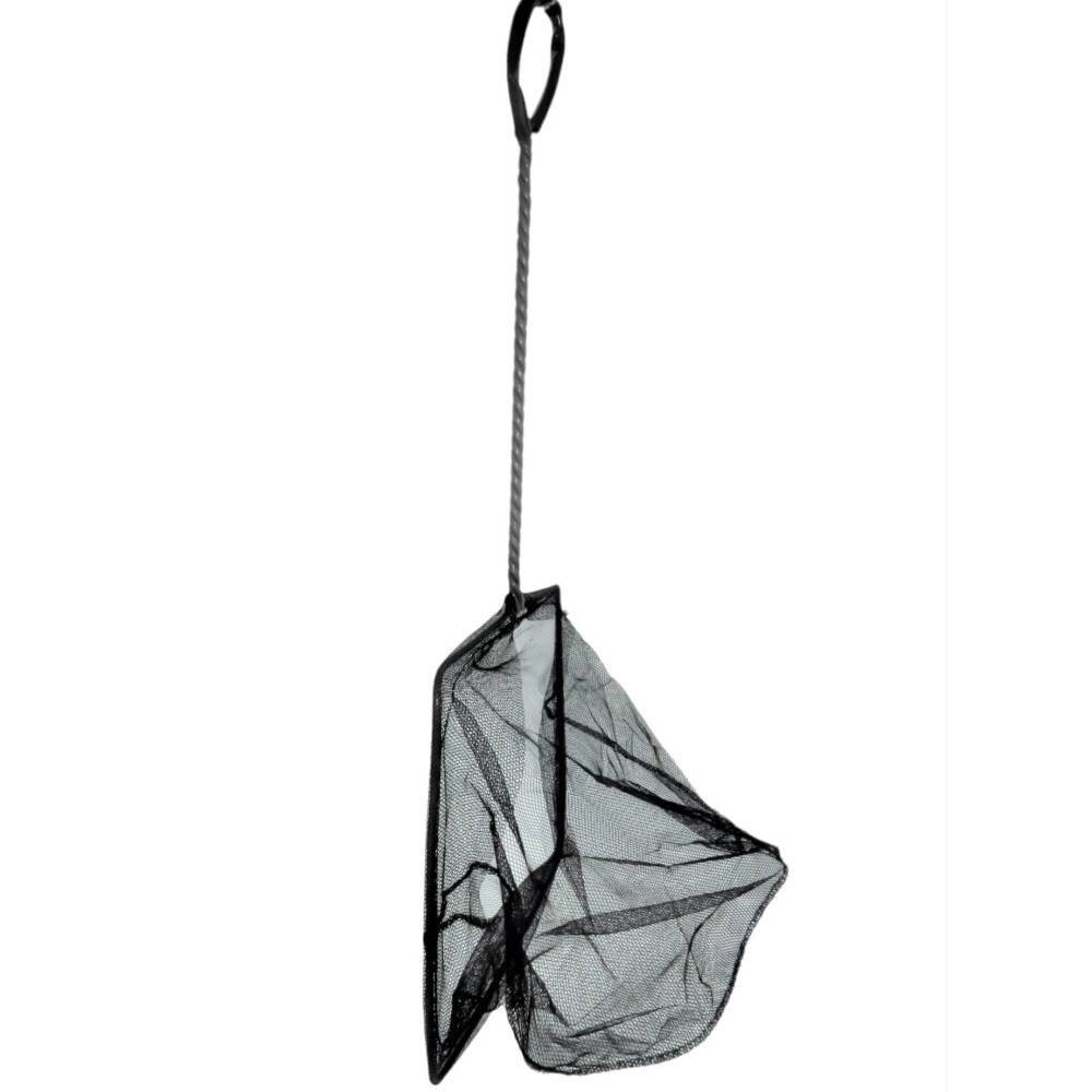 Epuisette filet noir, maille moyenne, 25 cm x 22 x 55 cm,  aquarium - Image 5