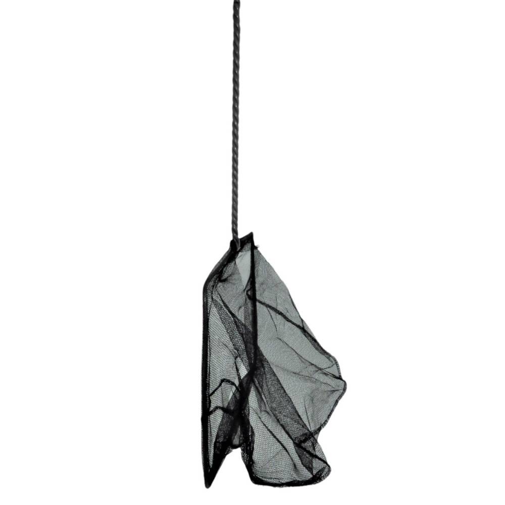 Epuisette filet noir, maille moyenne, 25 cm x 22 x 55 cm,  aquarium - Image 4
