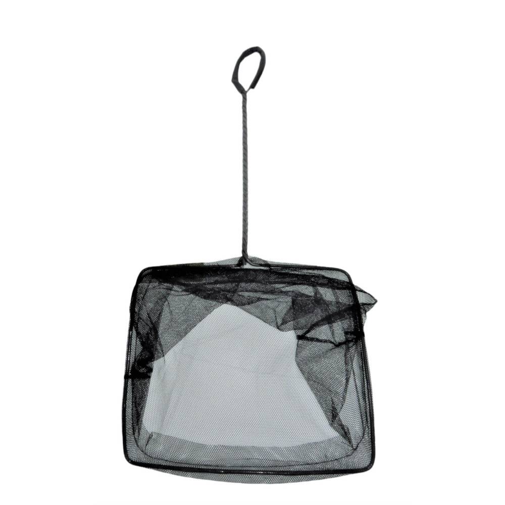 Epuisette filet noir, maille moyenne, 25 cm x 22 x 55 cm,  aquarium - Image 3
