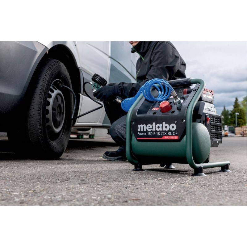 Metabo - Compresseur - Power 160-5 18 LTX BL OF Pick+Mix (sans batterie ni chargeur) - 601521850 - Image 3