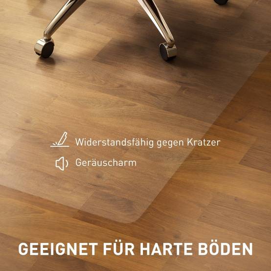 Tapis Protection Sol PVC Bureau Anti-rayures Translucide 120x120cm - ComfortXL Outdoor Living - Image 6