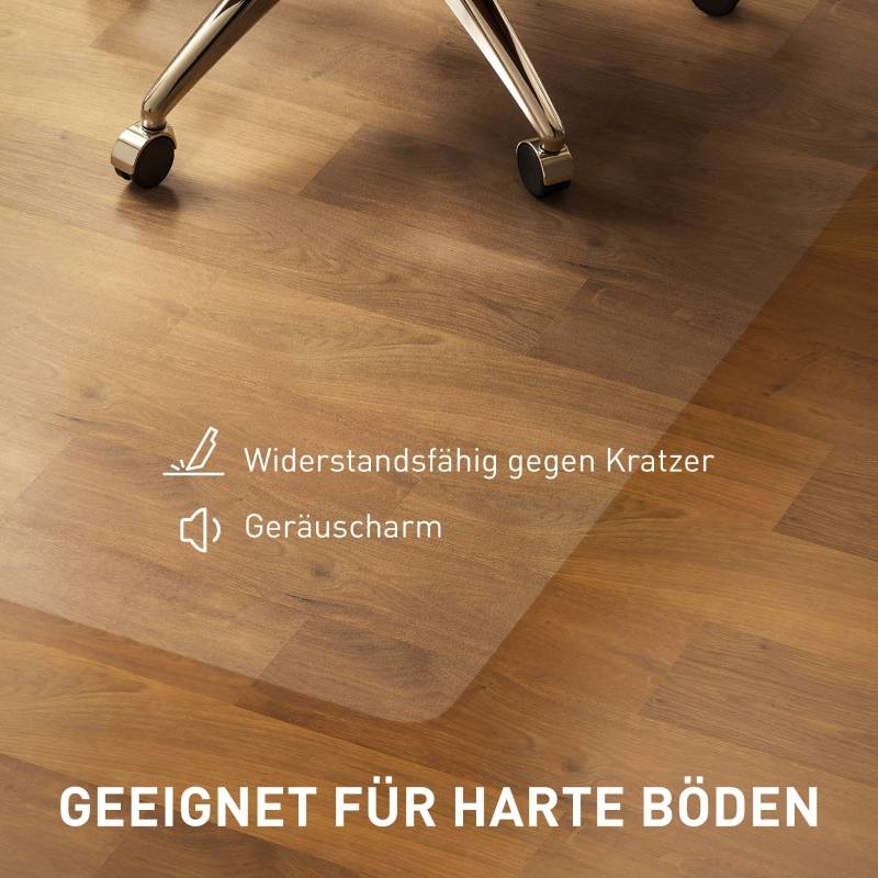 Tapis Protection Sol PVC Bureau Anti-rayures Translucide 120x120cm - ComfortXL Outdoor Living - Image 6