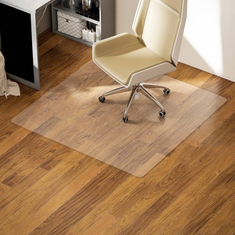 Tapis Protection Sol PVC Bureau Anti-rayures Translucide 120x120cm - ComfortXL Outdoor Living - Image 7