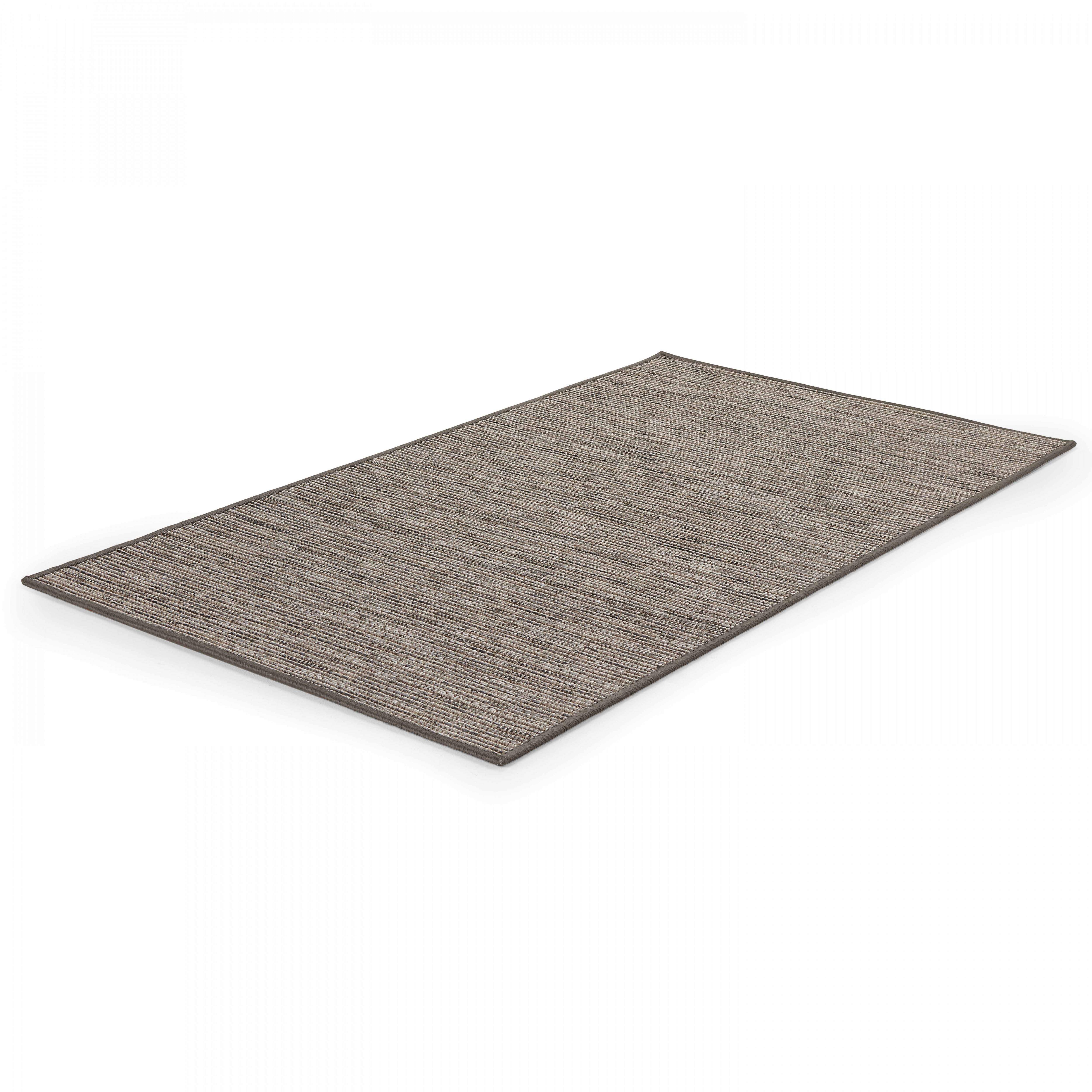 Oviala - Tapis rectangulaire en polypropylène 80x150 cm terre Oda - Oviala - Image 3