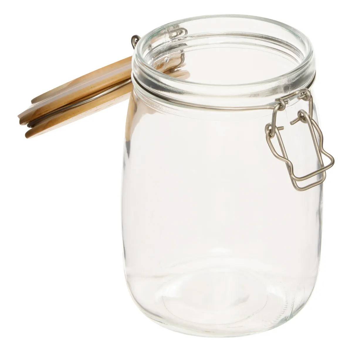 Bocal en Verre "Wording" 1L Transparent - Image 2
