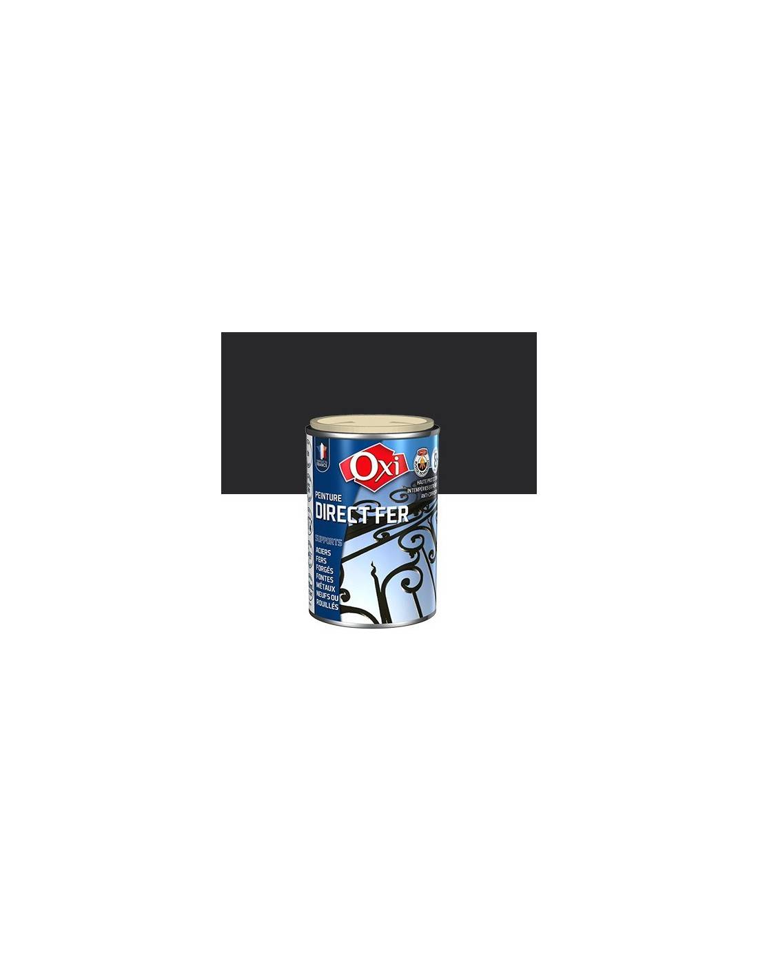 Oxi - Peinture Oxi Direct Fer Noir Mat Peinture Antirouille Directe Sur Fer - Oxi - Image 2