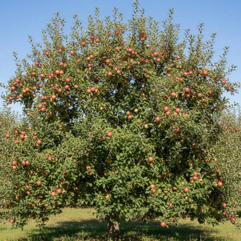 Pommier Boskoop Rouge - Bon rendement - Pot de 10L - Gobelet 2 ans - 120/150 cm - De 3,00 m à 5,00 m - Image 4