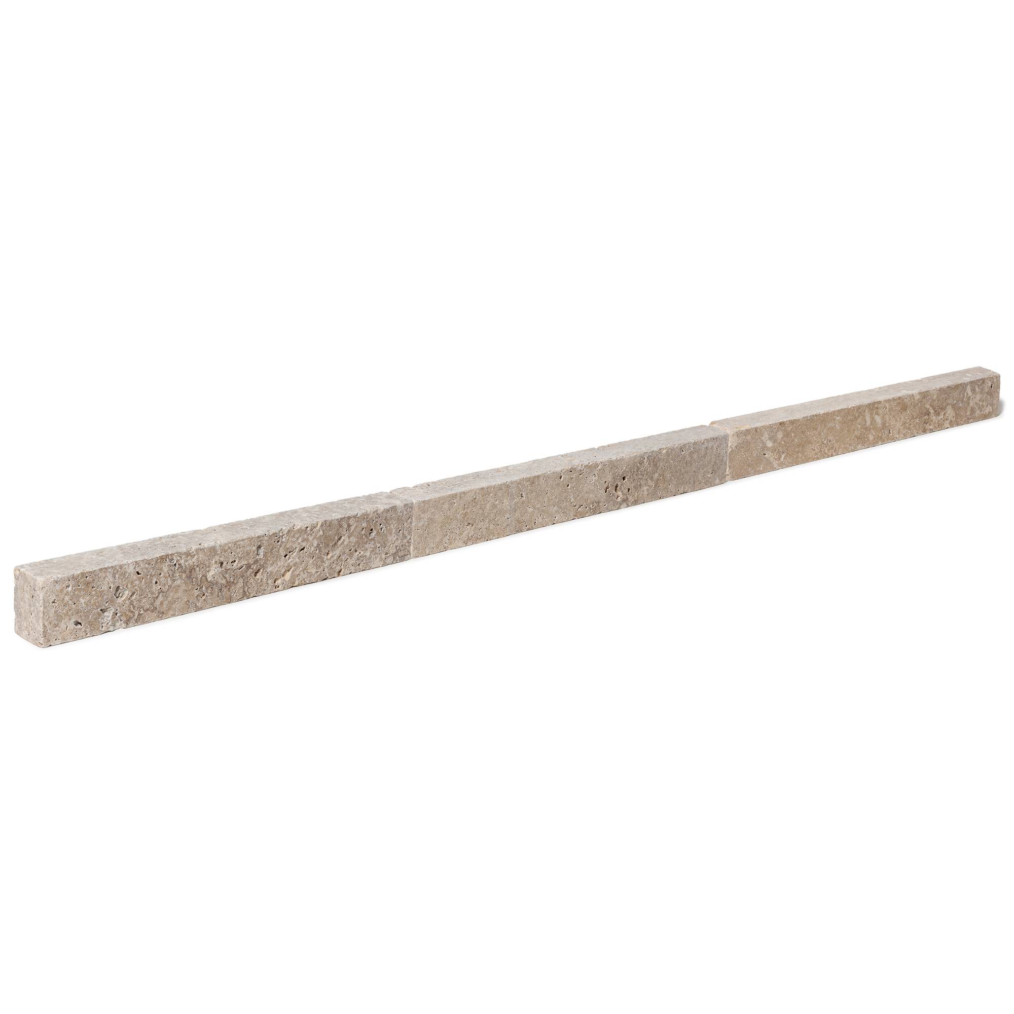Bordure de jardin Travertin Beige Mix 50x7x5 cm (lot de 40 bordures soit 20 mètres) - RO'MA NATURE - Image 4