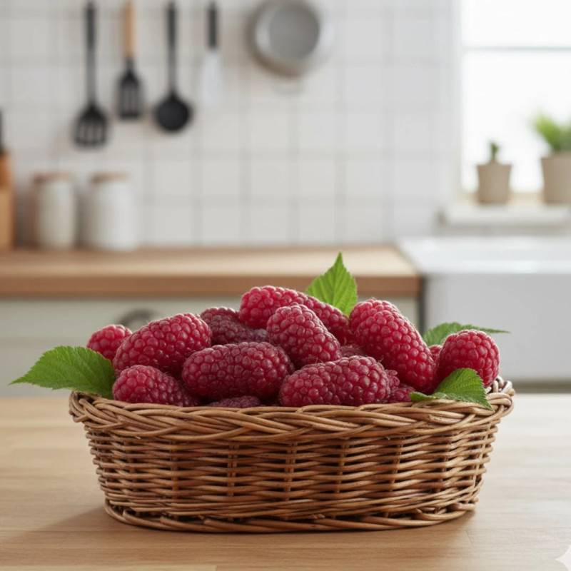 Mûre-framboise, Tayberry à fleurs Rose - feuillage Caduc - Godet - 5/10 cm- hauteur à maturité De 2,50 m à 3,00 m - Image 3