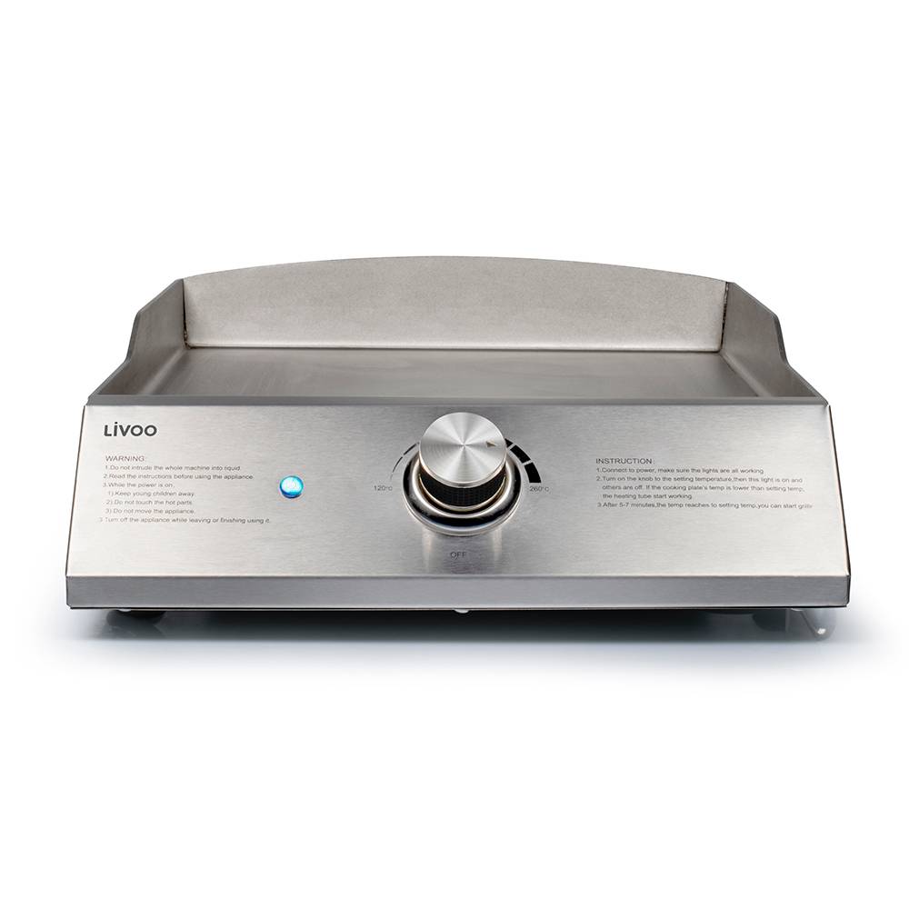 Livoo - Plancha électrique 2800w plaque inox DOC292 Livoo - Image 1