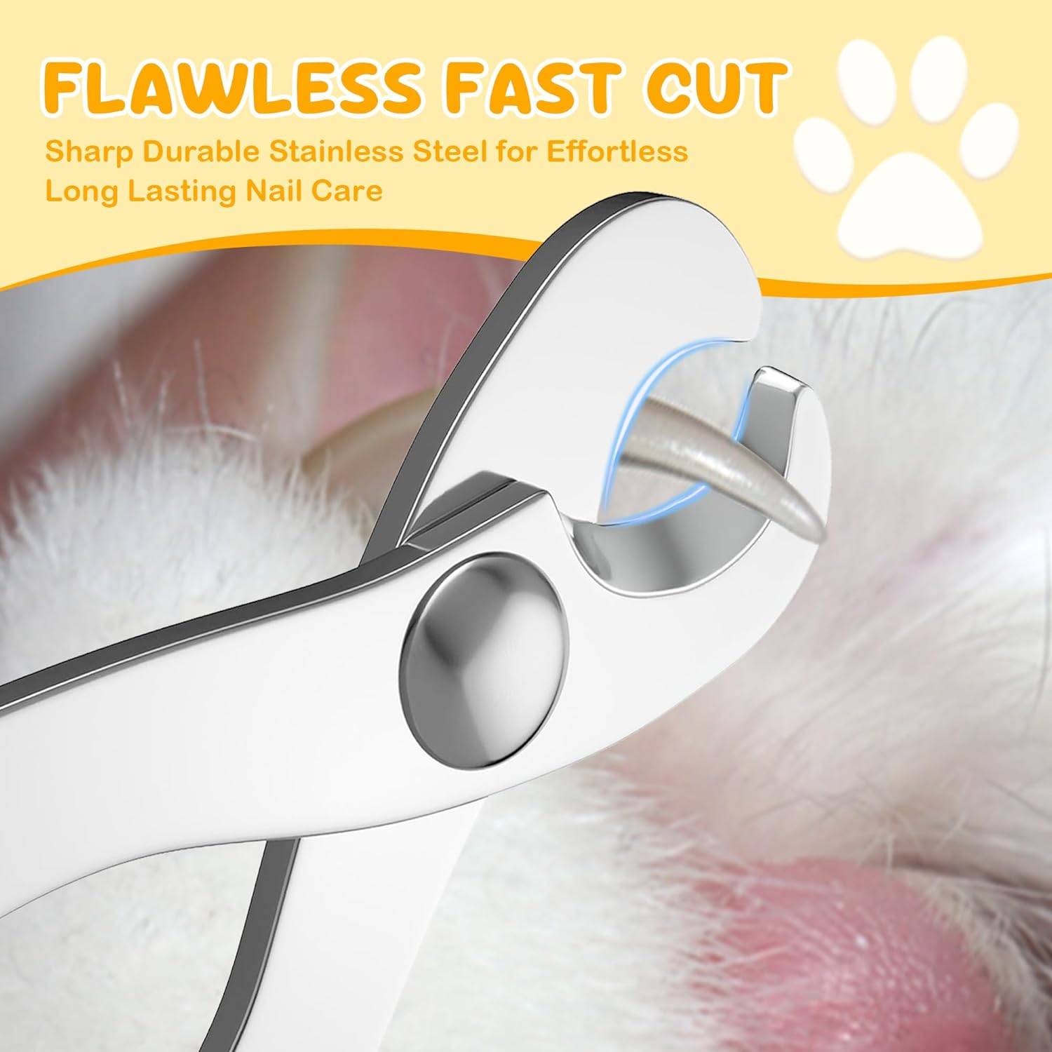 Lot de 2 Ciseaux à Ongles pour Chien et Chat - Pour une Coupe Précise DtopbuyAge - Image 3