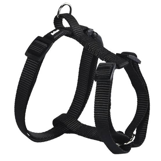 Harnais en Nylon Noir - Ajustable 52-80 cm - Image 2