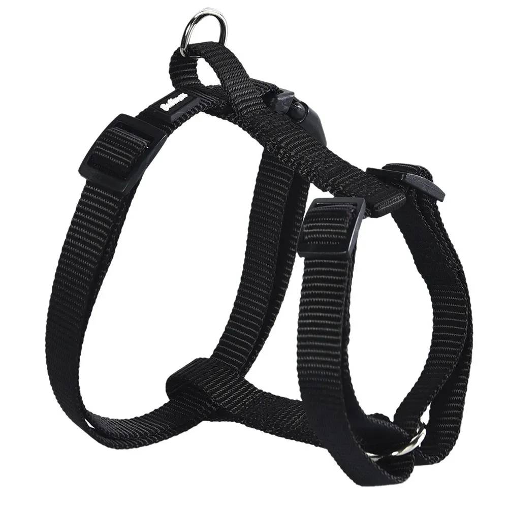 Harnais en Nylon Noir - Ajustable 52-80 cm - Image 2