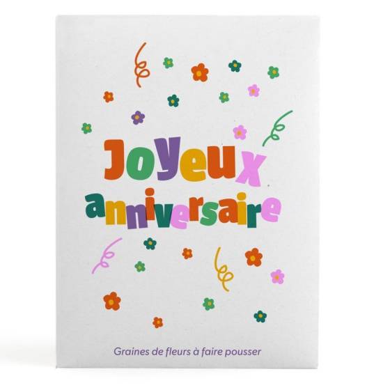 Radis et Capucine - Radis et Capucine - Sachet message - Joyeux anniversaire - Image 1