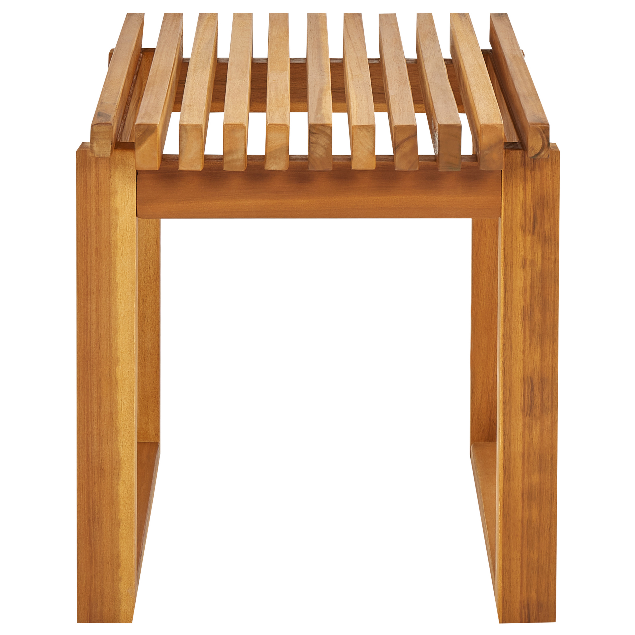 Beliani - Set de bistrot, 2 Personnes Acacia Marron BELLANO - 88x52x83- Beliani - Image 10