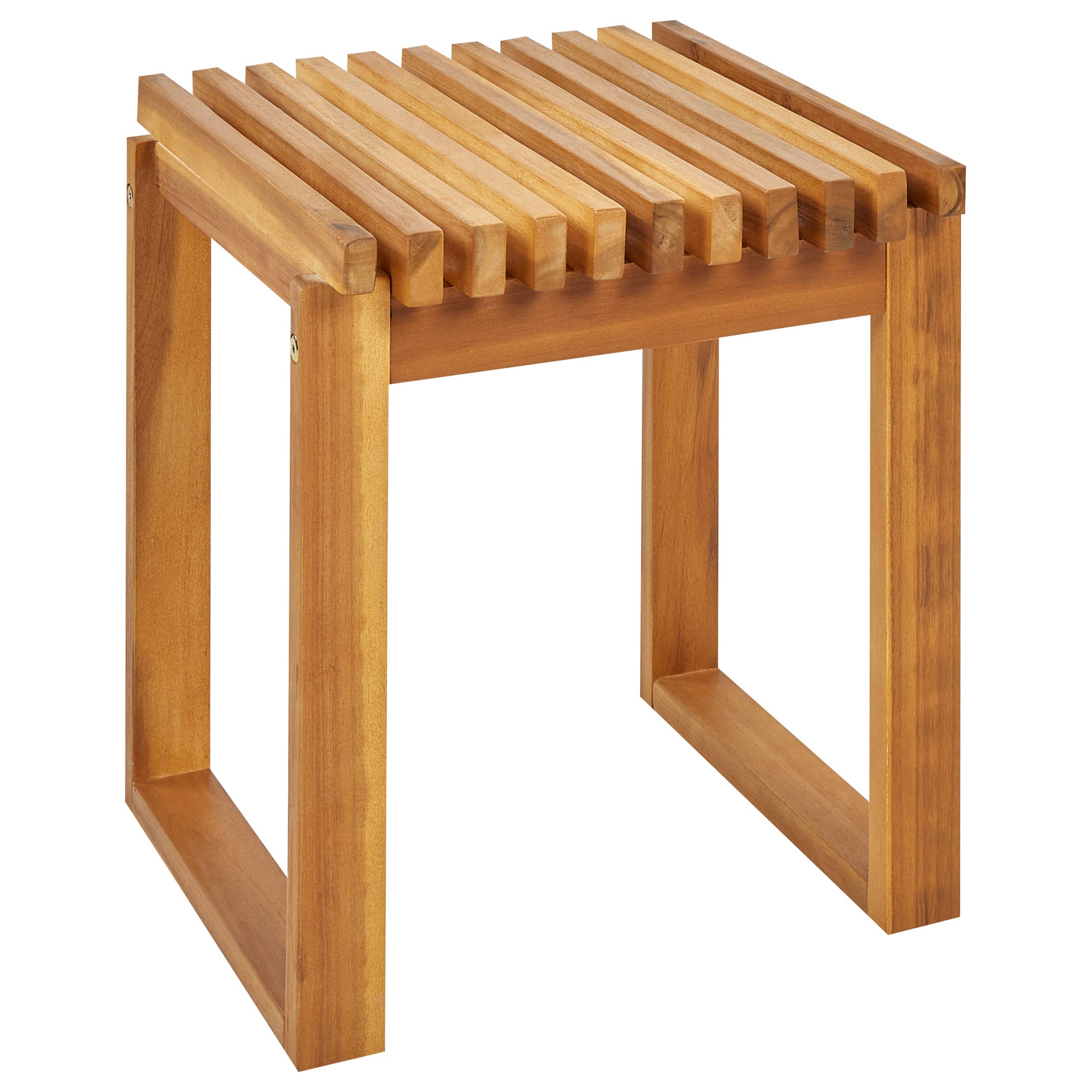 Beliani - Set de bistrot, 2 Personnes Acacia Marron BELLANO - 88x52x83- Beliani - Image 9