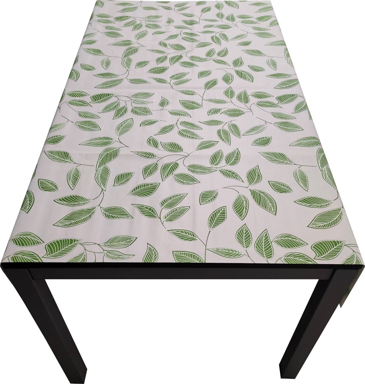 Nappe Composition PVC Base Polyester Anti-taches Feuilles Taille 100X140 CM - Image 2