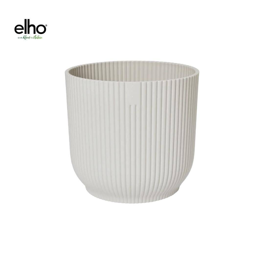 Pot elho Vibes Fold Round blanc 14 cm- La Green Touch