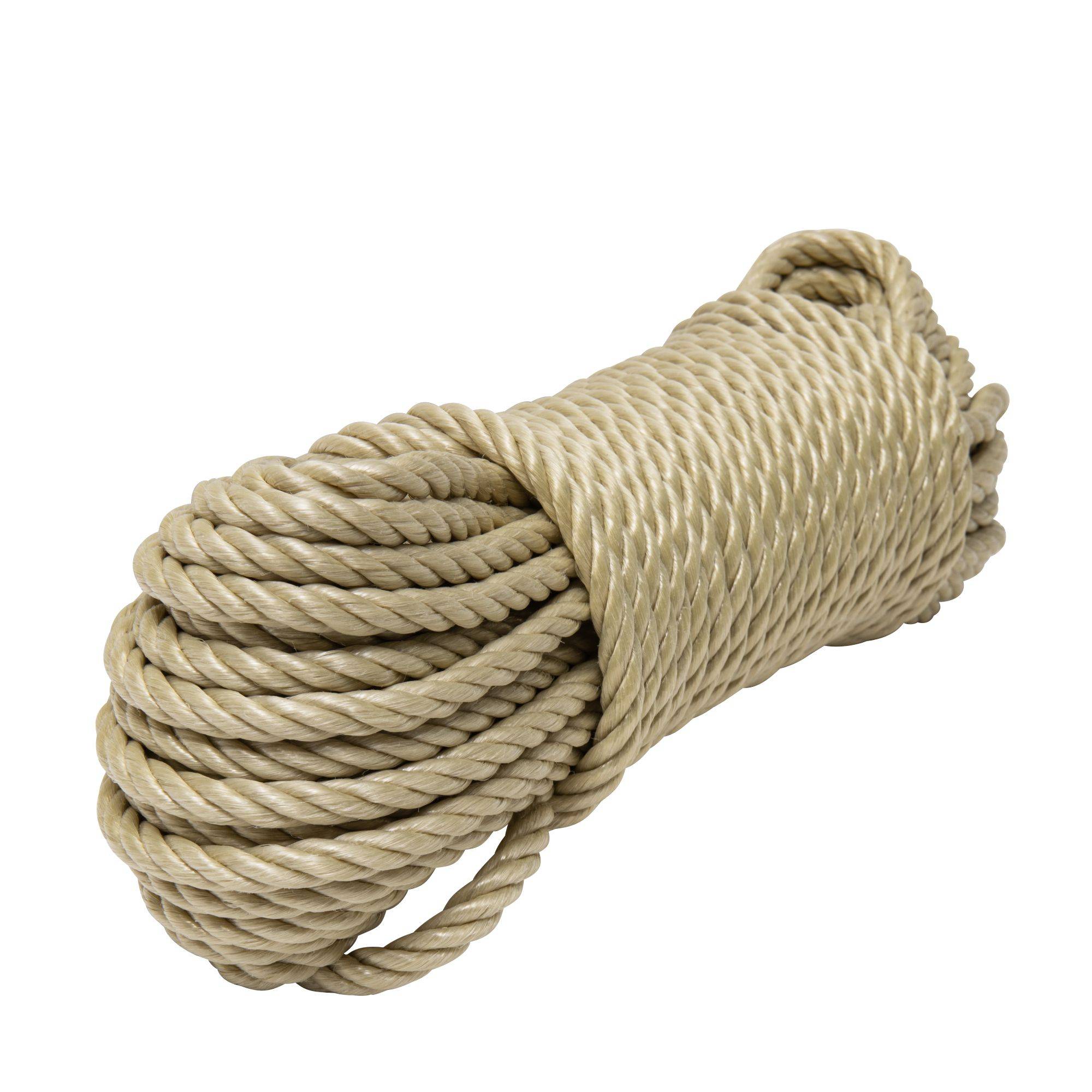 Corde beige 25m WERKA PRO - Ø 8 mm (résistance ± 800 kg) - Image 2