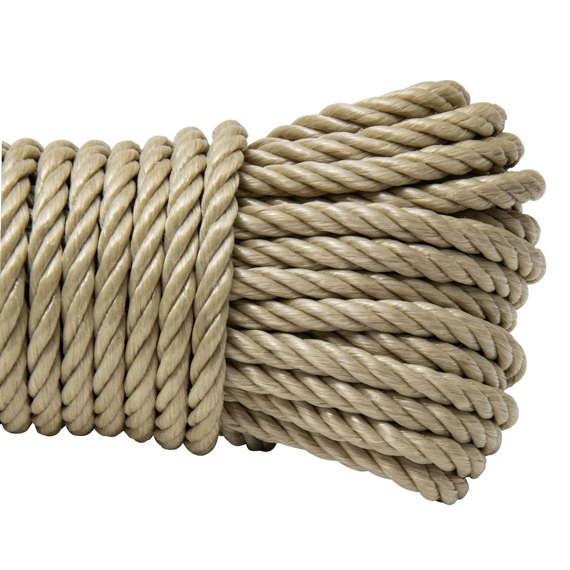 Corde beige 25m WERKA PRO - Ø 8 mm (résistance ± 800 kg) - Image 6