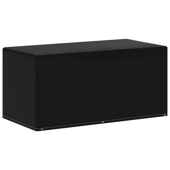 Lot de 2 Bâches pour Table de Jardin PE Imperméable Protection Anti-UV pour Extérieur Noir 160x80x75 cm – ComfortXL Outdoor Living - Image 2