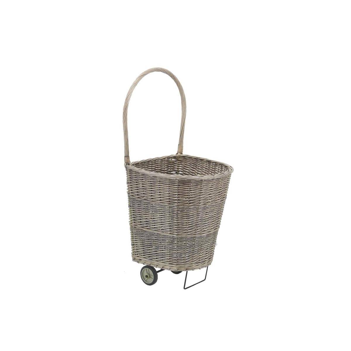 Aubry Gaspard - Chariot à bûches en osier - Image 1