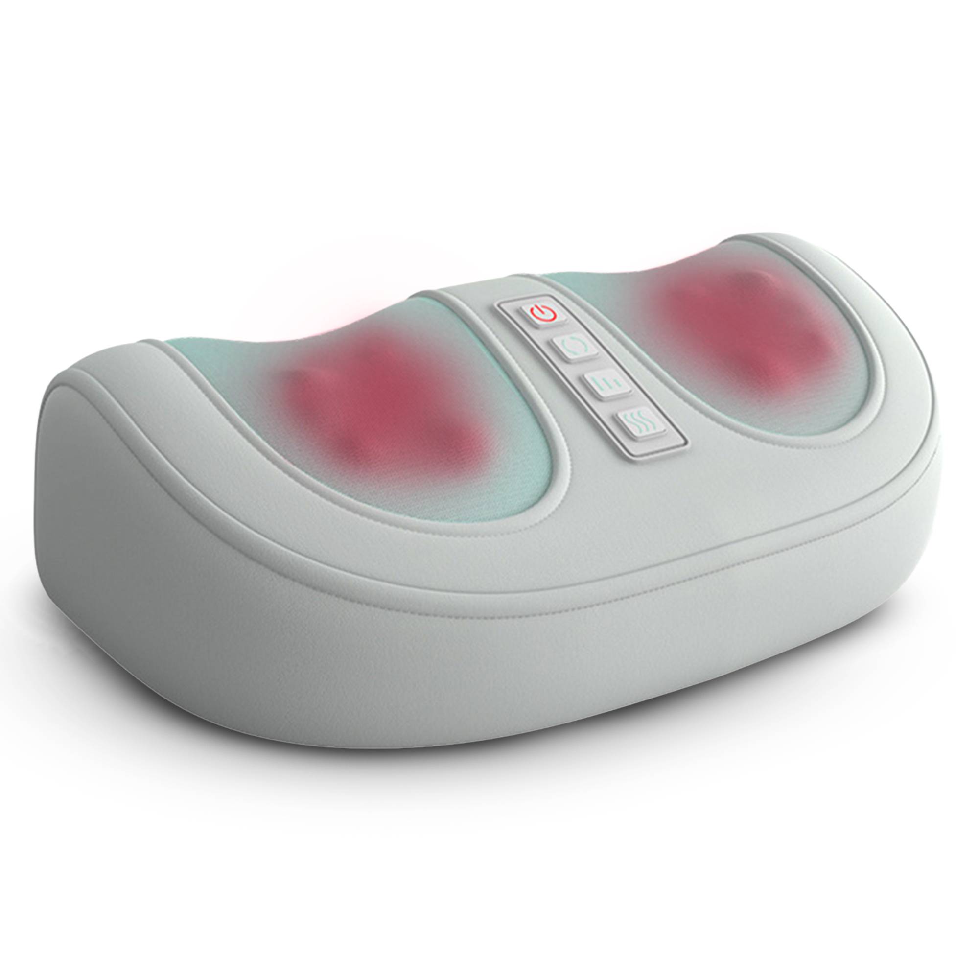 FISHTEC Masseur de Pieds Chauffants - Appareil de Massage Shiatsu - 2 Sens de Massage - 3 Vitesses - Tissus Respirant - Format Compact - Image 1