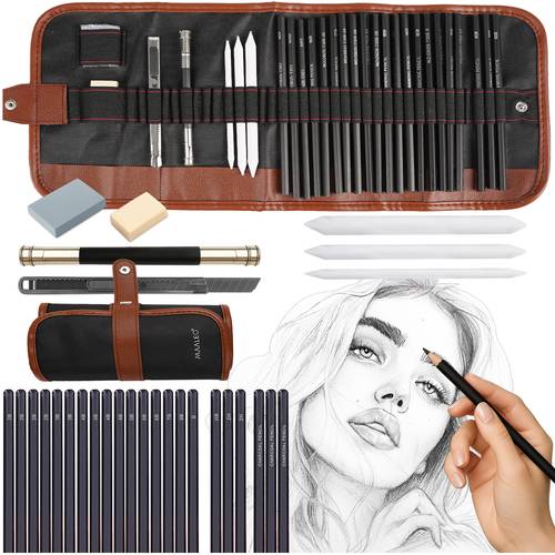 Coffret de croquis 29 pièces Maaleo 26134 - Image 1