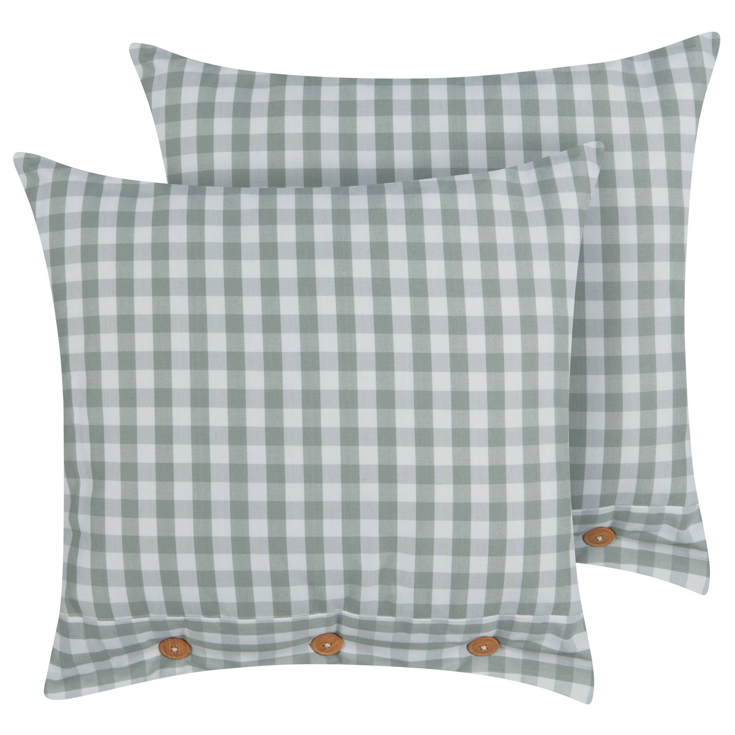 Coussin décoratif Polyester Vert menthe TALYA - Beliani - Image 1