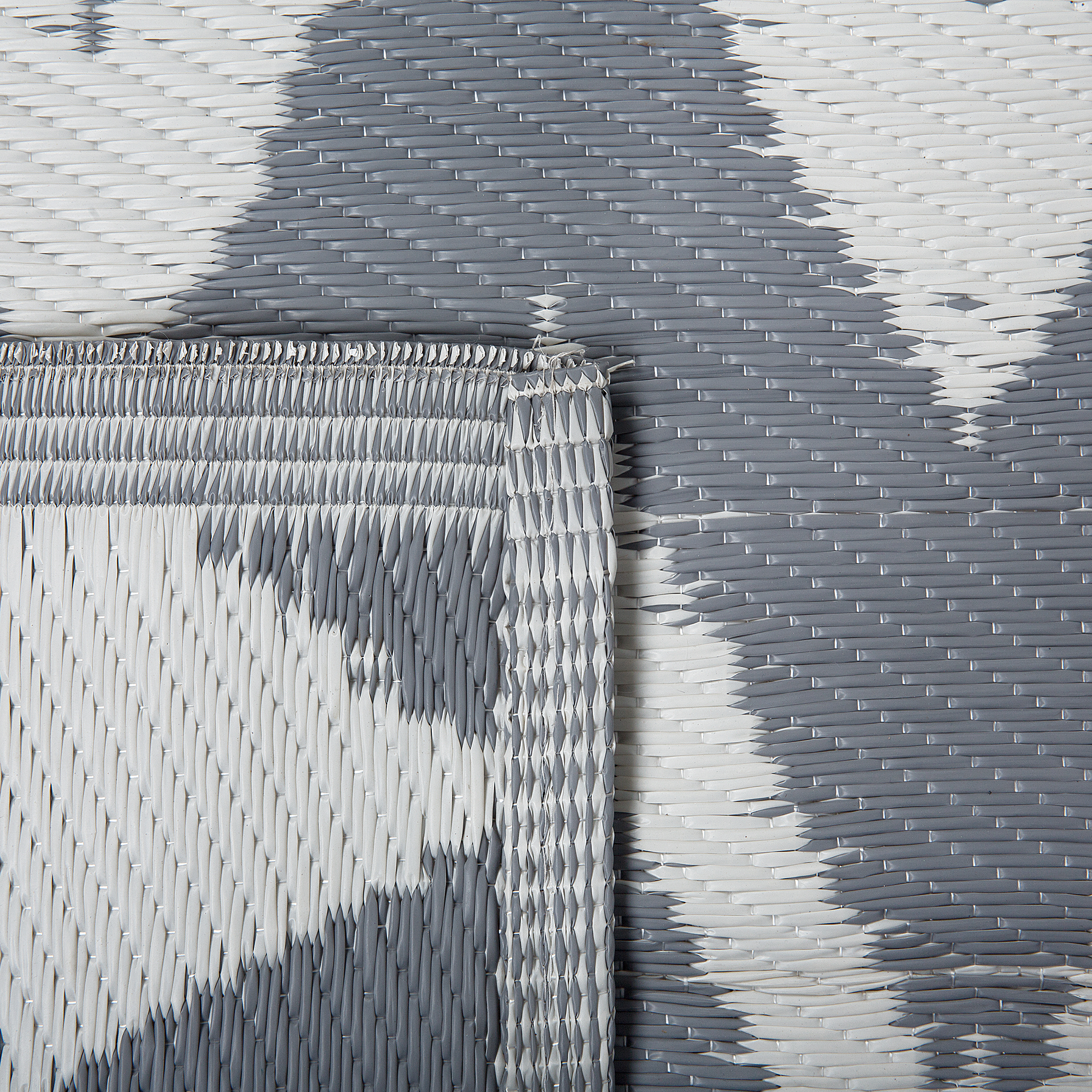 Beliani - Tapis d'extérieur Polypropylène Gris SIRSA Beliani - Image 5