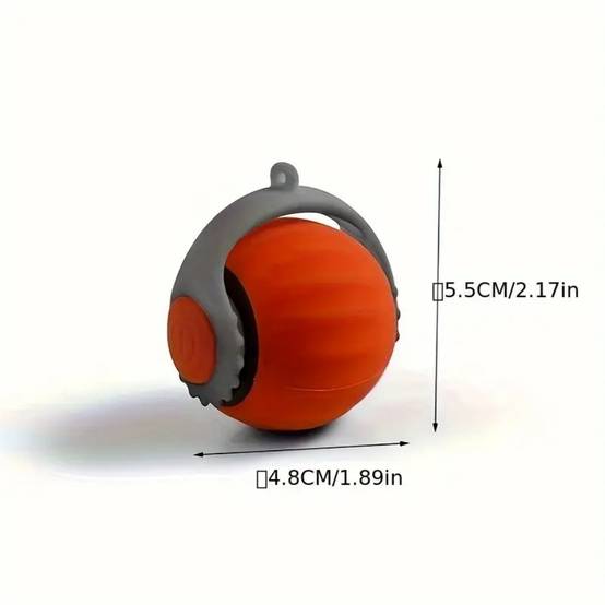IntiMeg - Jouet pour chat Balle automatique pour chat Orange IntiMeg - Image 5