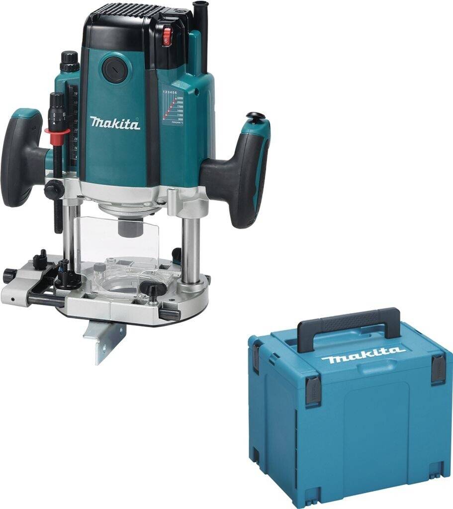 Défonceuse 2100W-Q12mm avec frein - Makita - MakPac - RP2303FC07 - Image 1