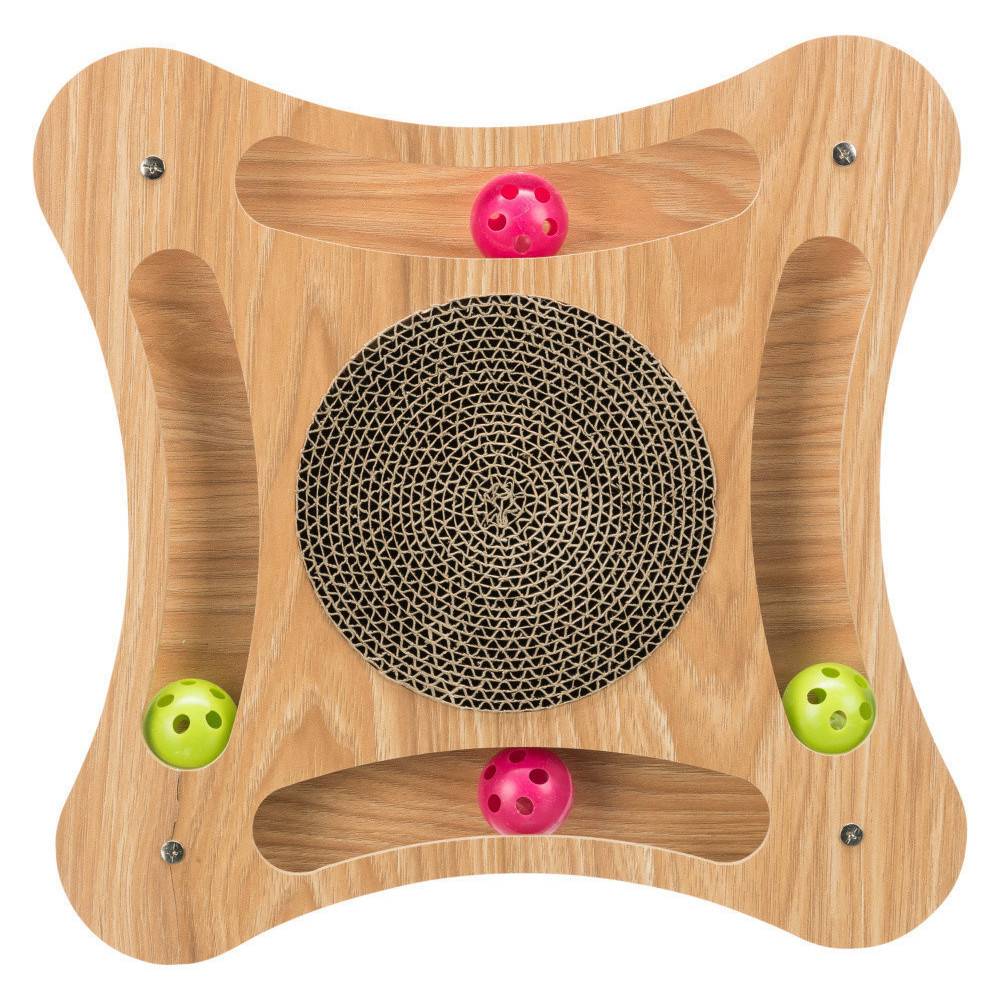 Trixie - Plaque griffoir cadre bois pour chat - Image 4
