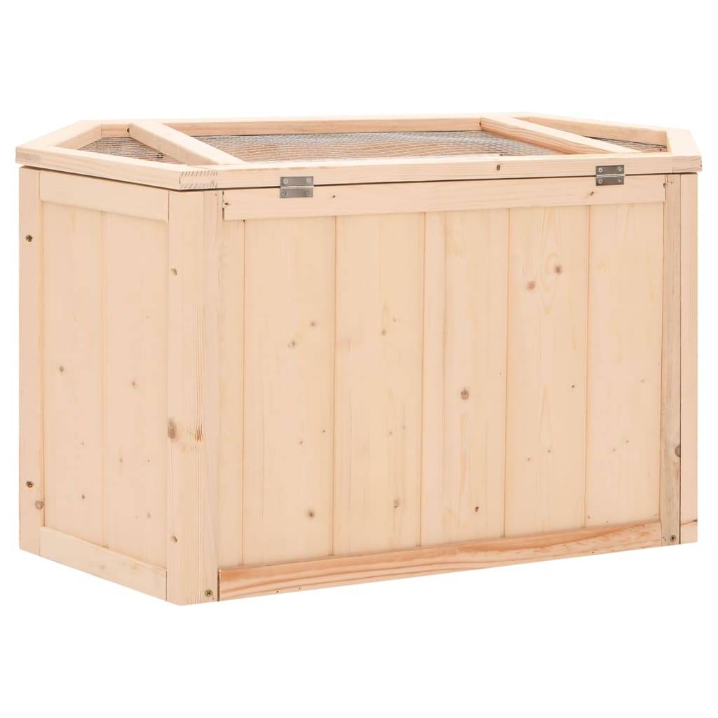 Cage à hamster en bois 80 cm avec accessoires et plateau amovible – ComfortXL Outdoor Living - Image 6