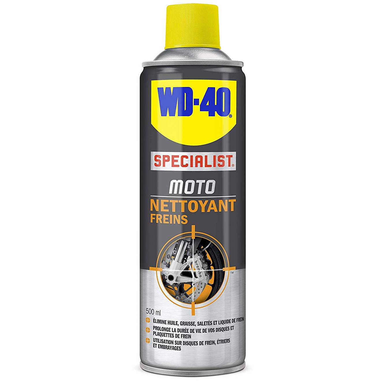 Bombe nettoyant freins moto 500ml