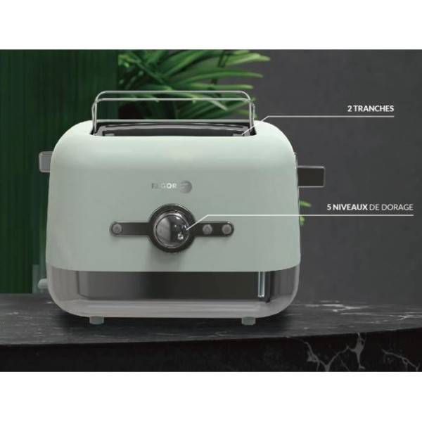 Grille Pain - Toaster Electrique Grill Pain - FAGOR - FG1930 - 3 fonctions : Réchauffage, Annulation, Décongélation - Image 2