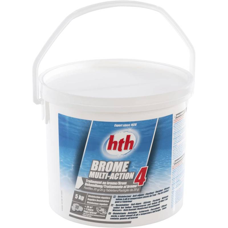 Brome multifonction hth® BROME 4 Actions en pastilles 20 g - 15 kg - Image 4