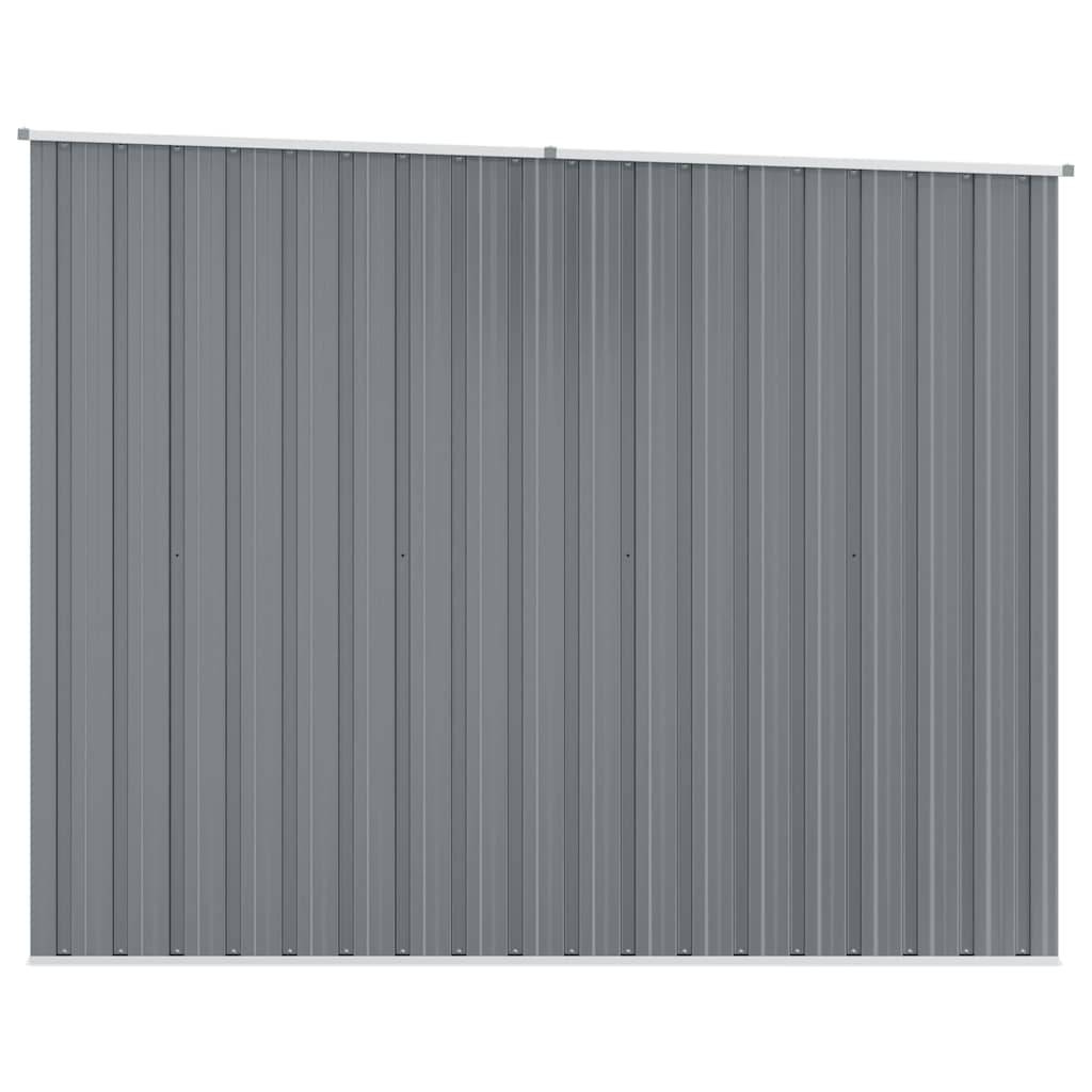 Vidaxl - Abri de jardin Gris 195x198x159 cm Métal galvanisé vidaXL 46254 - Image 8