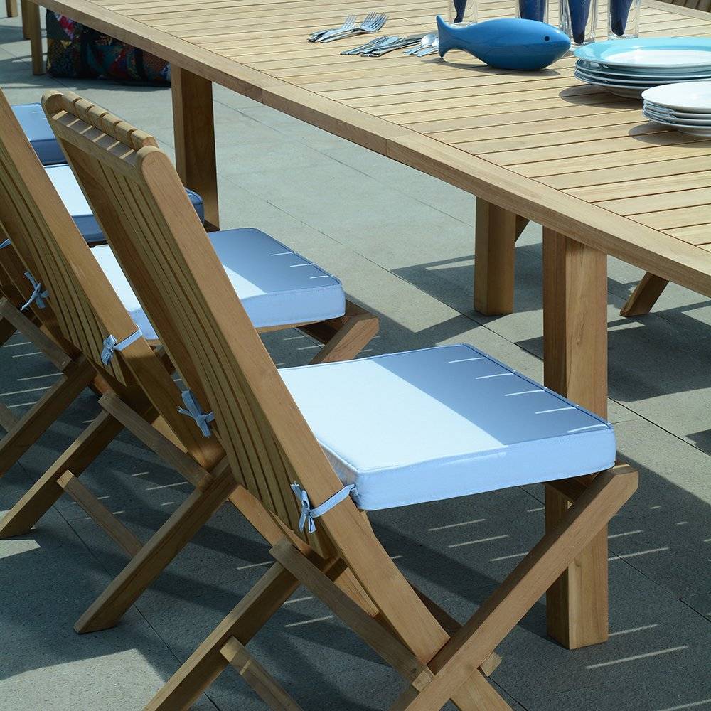 Teck'Attitude - Salon de jardin teck massif Cancun, 10 places - TECK'Attitude - Image 3